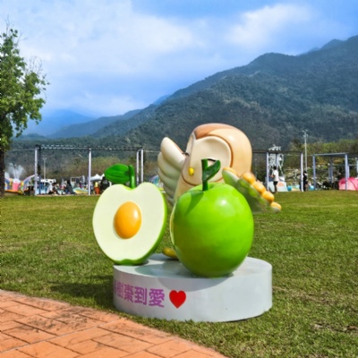 高樹新豐親水公園草鴞雕塑