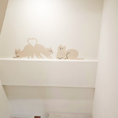 東港奶油田民宿牆面彩繪