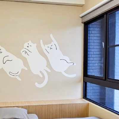 東港奶油田民宿牆面彩繪