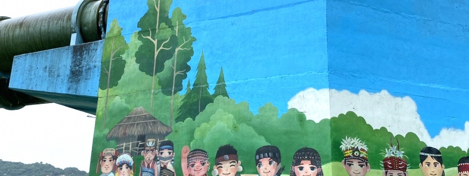 新北市政府高灘地工程陽光水管橋