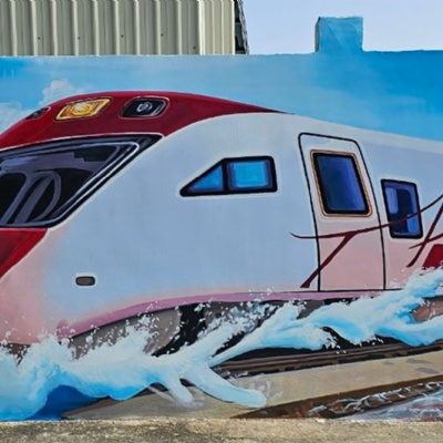 嘉義水上回歸村彩繪