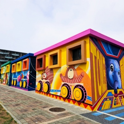 金門市港重劃區、成功海灘及低碳教育館公廁夜光材料及光源設備設置工程